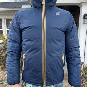 K-way down quilted reversible puffer coat Jacques thermo plus.2